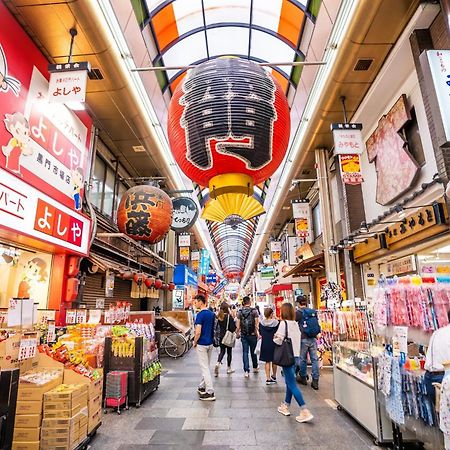 Namba Tsutenkaku High Class Villa Osaka Bagian luar foto